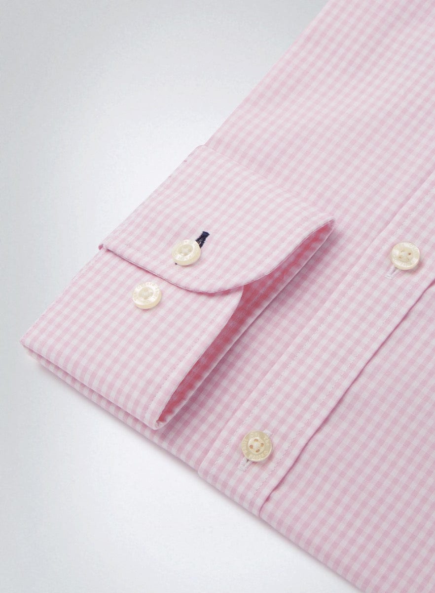 Classic Gingham Shirt - Pink