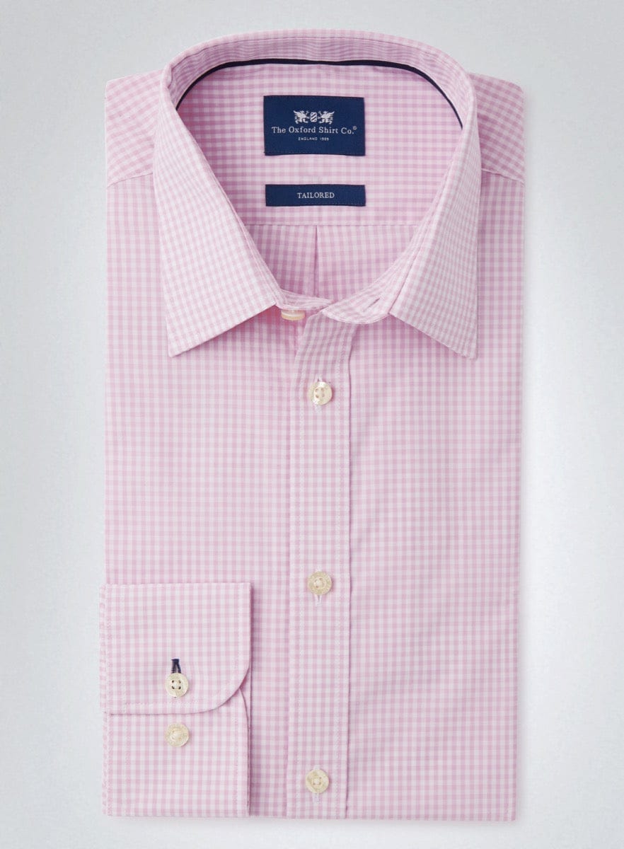 Classic Gingham Shirt - Pink