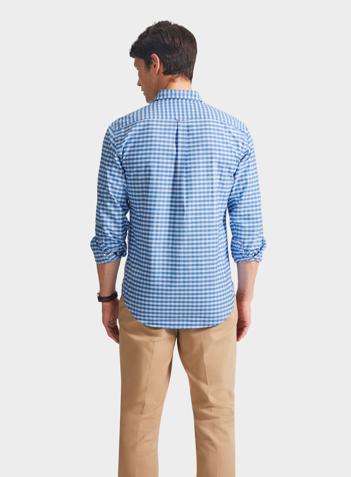 Classic Oxford Shirt - Blue Check