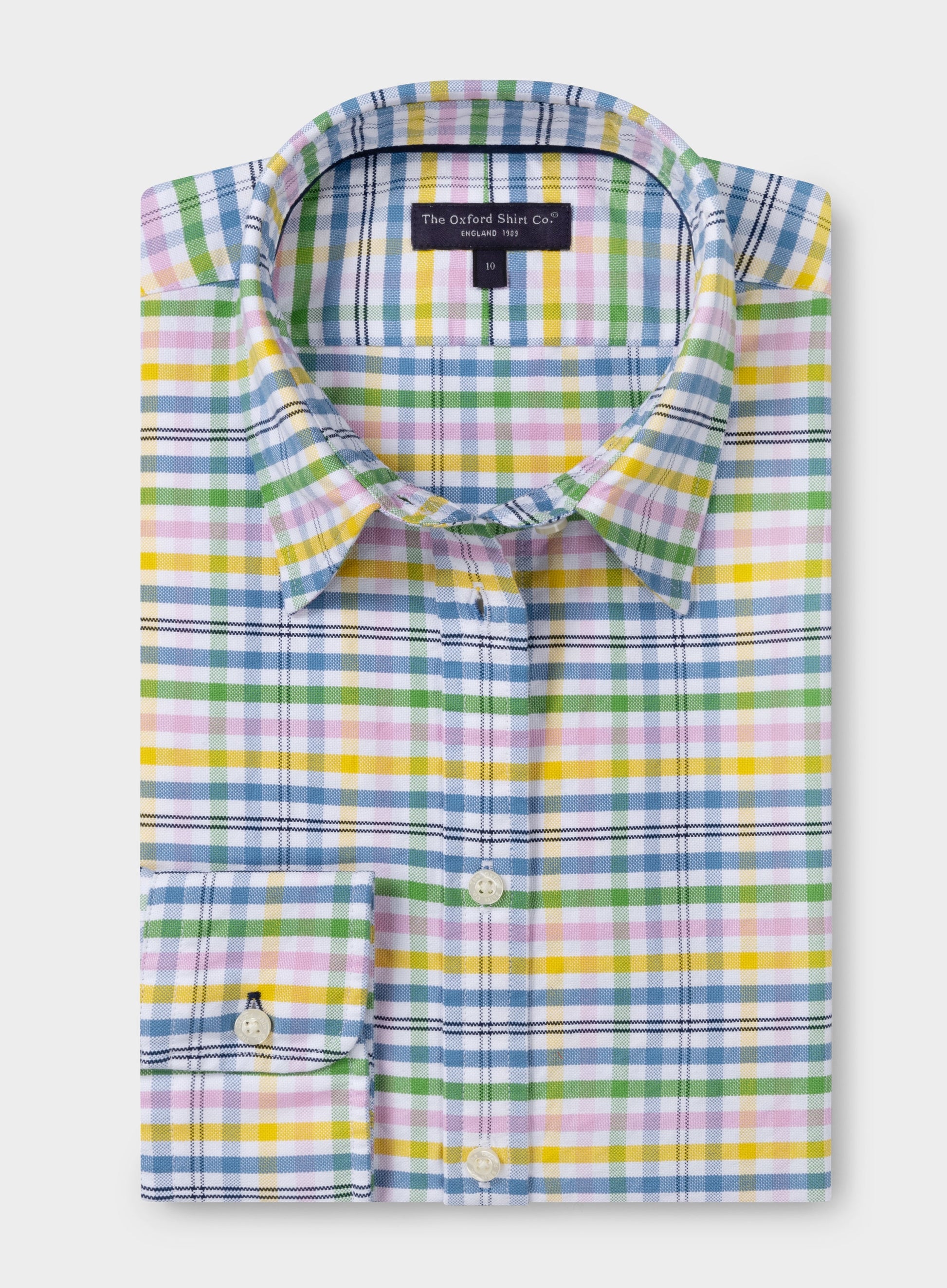Classic Oxford Shirt - Bright Multi Check