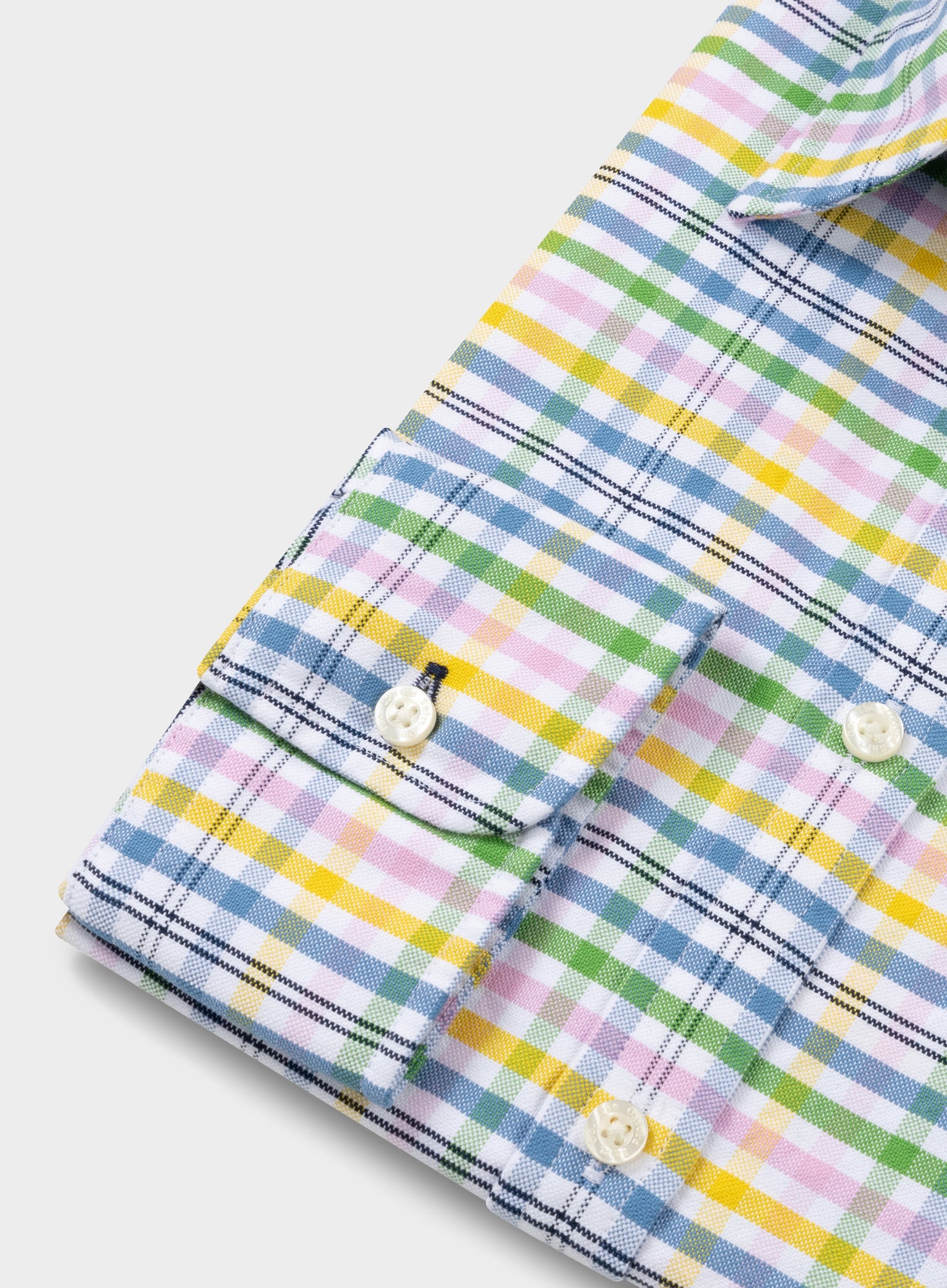 Classic Oxford Shirt - Bright Multi Check