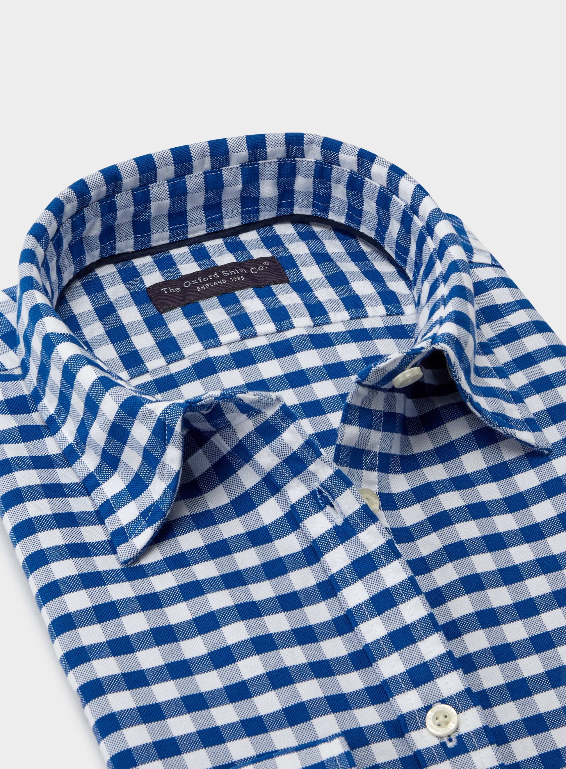 Classic Oxford Shirt - Navy Check