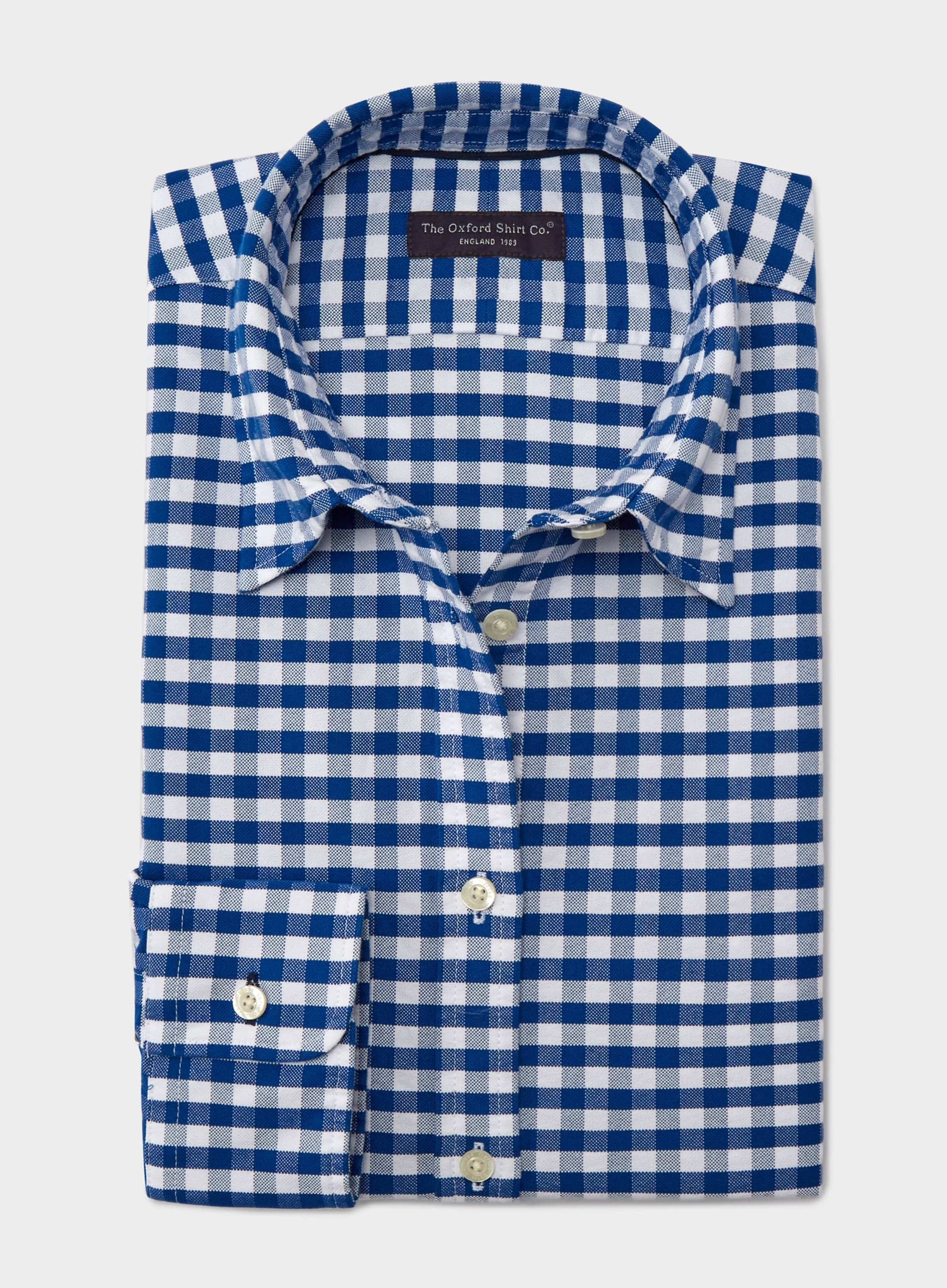 Classic Oxford Shirt - Navy Check