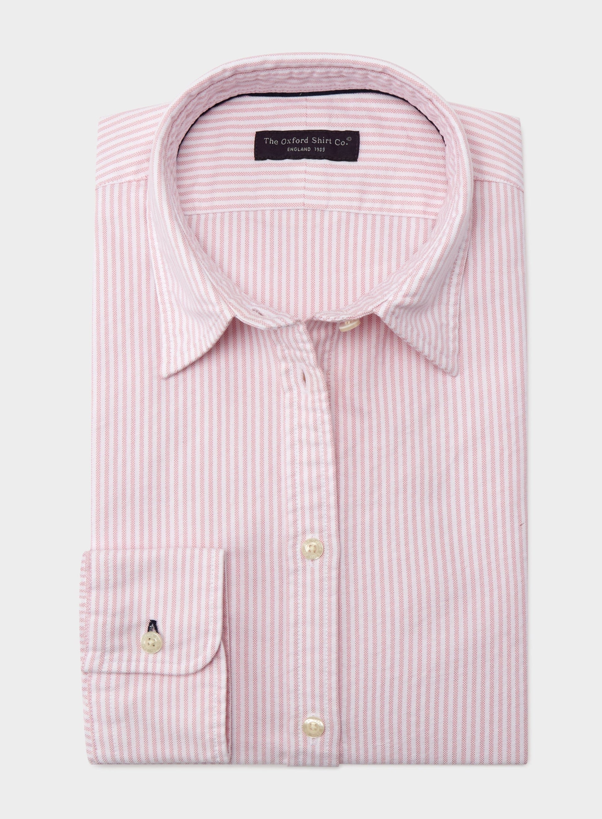 Classic Oxford Shirt - Pink Stripe