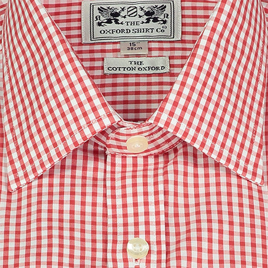 Classic Shirt in Red Gingham