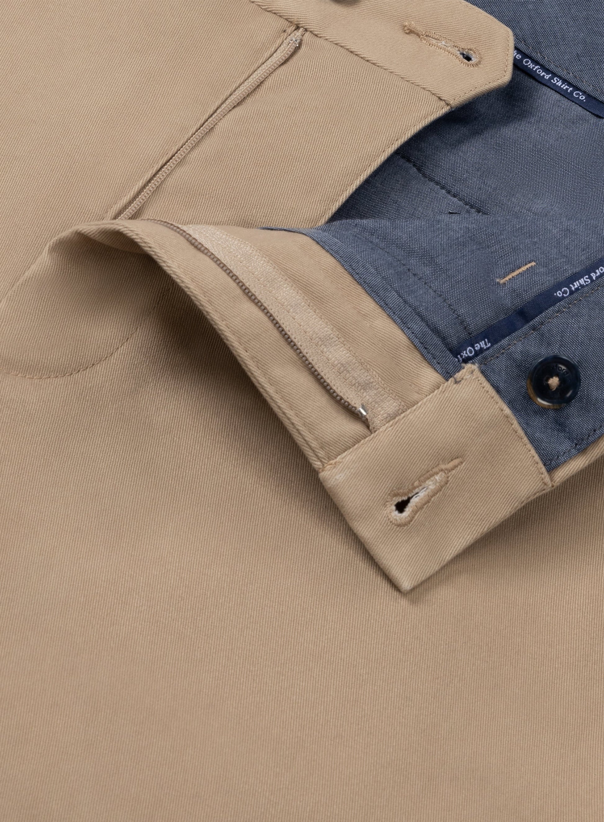 Classic Stretch Chinos - Camel