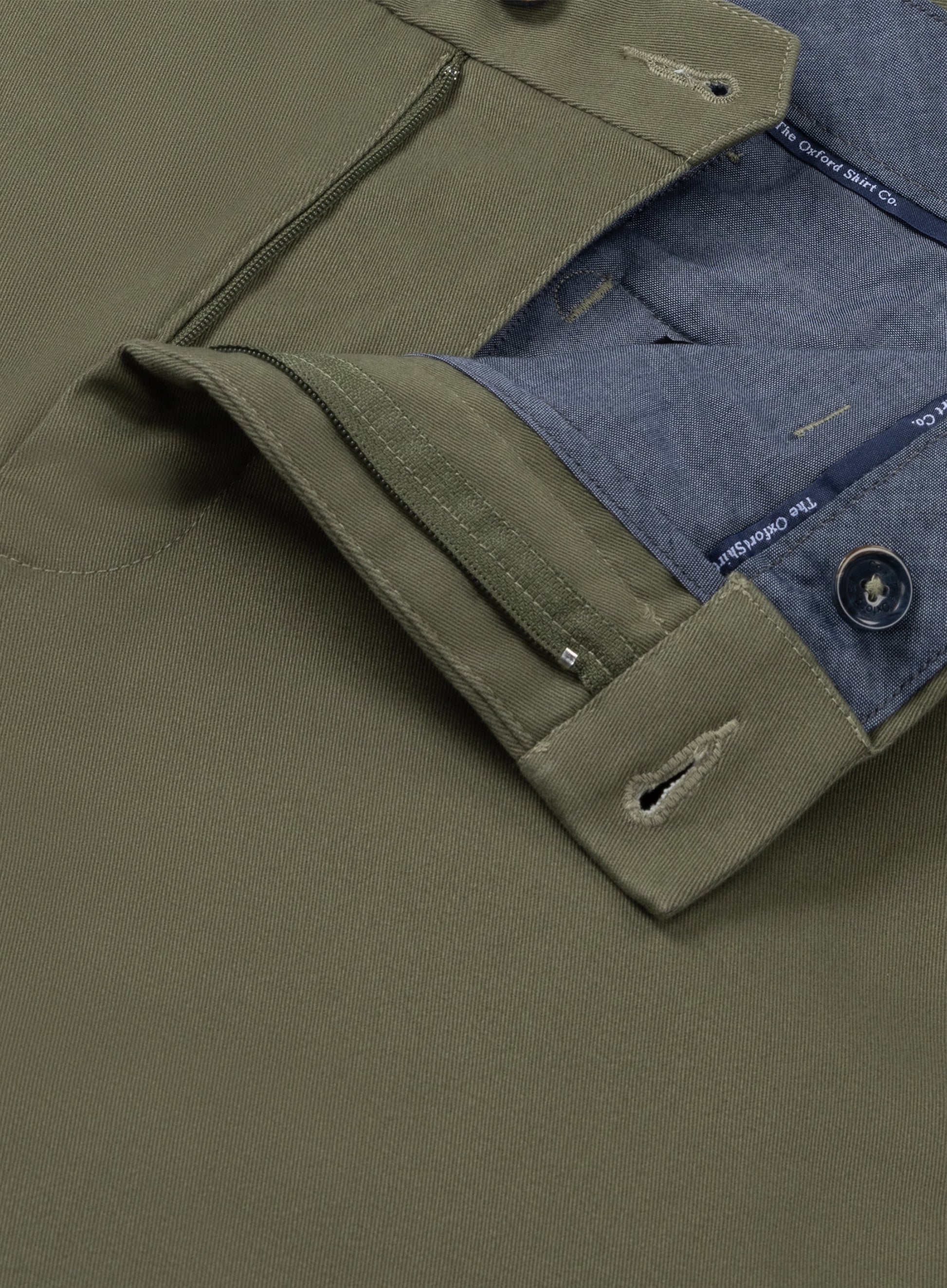 Classic Stretch Chinos - Khaki