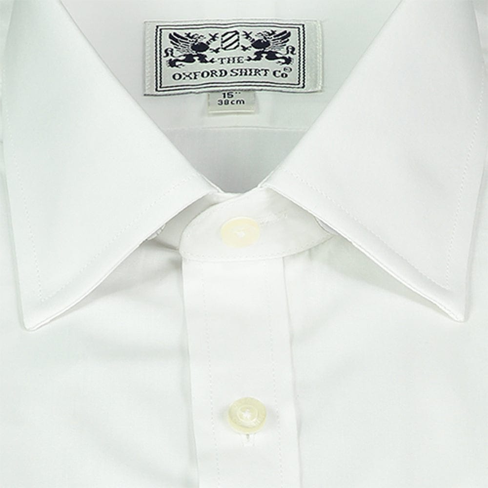 Double Cuff Shirt in White