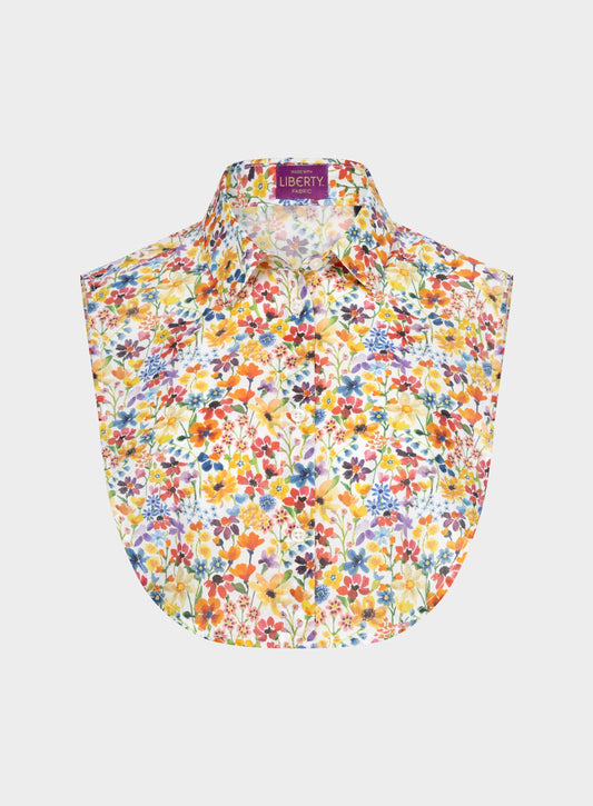 Dreams of Summer Fake Collar Shirt - Made with Liberty Fabric