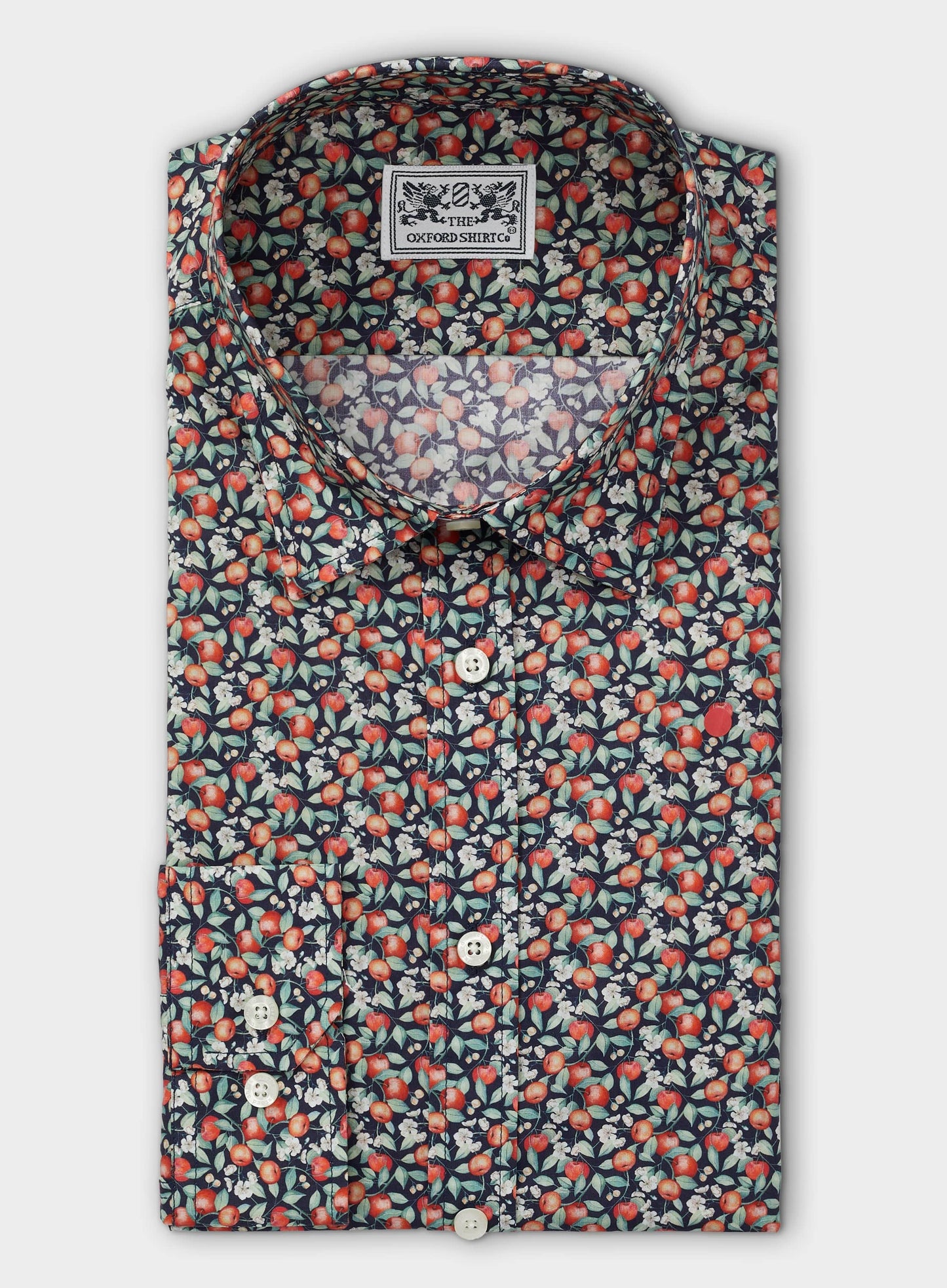 Elvington Orchard Red - Made with Liberty Fabric