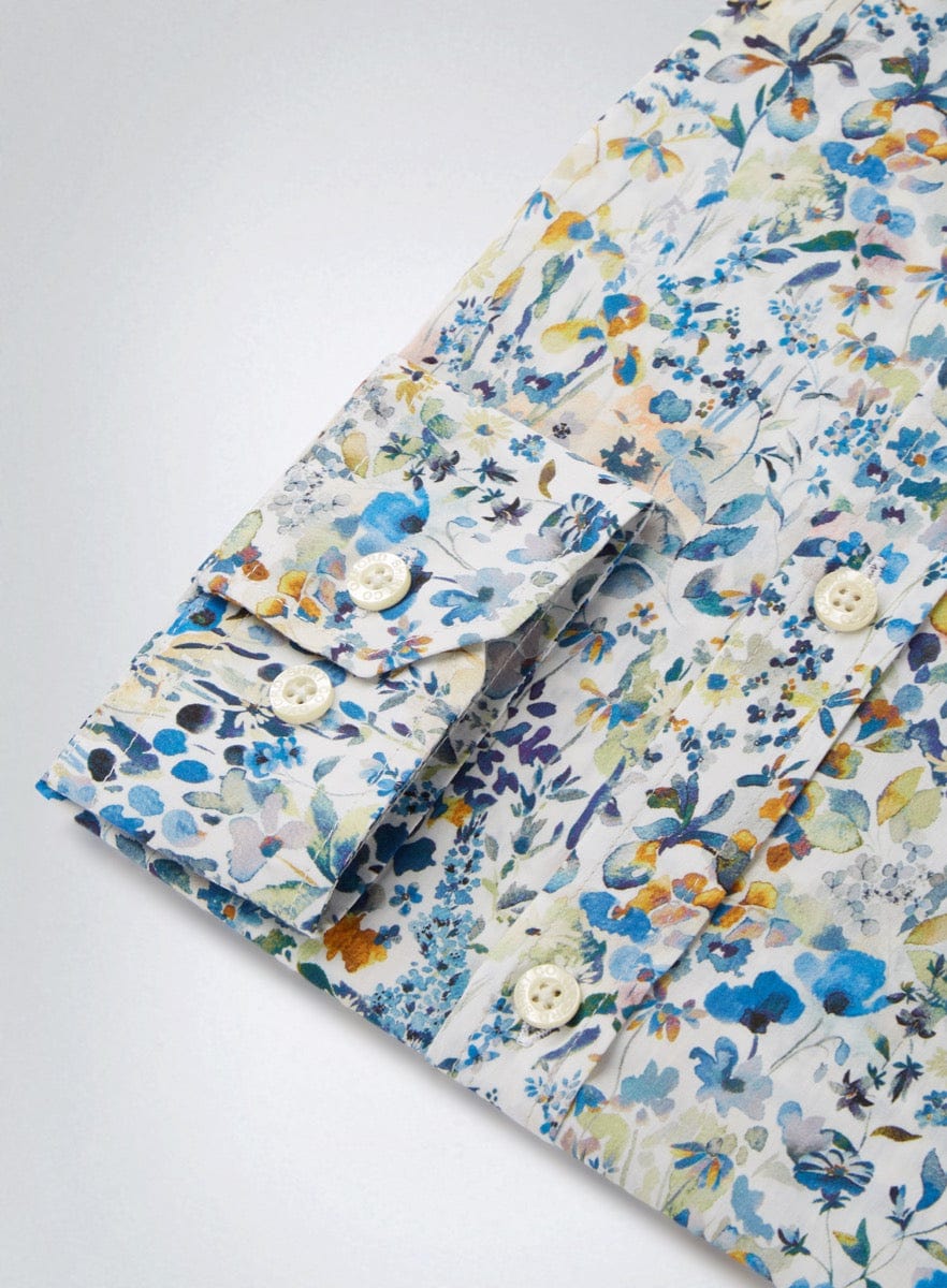 Felda Blue - Made with Liberty Fabric
