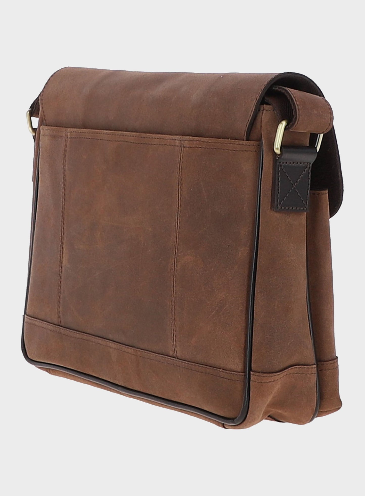 Keble Laptop Bag - Brown