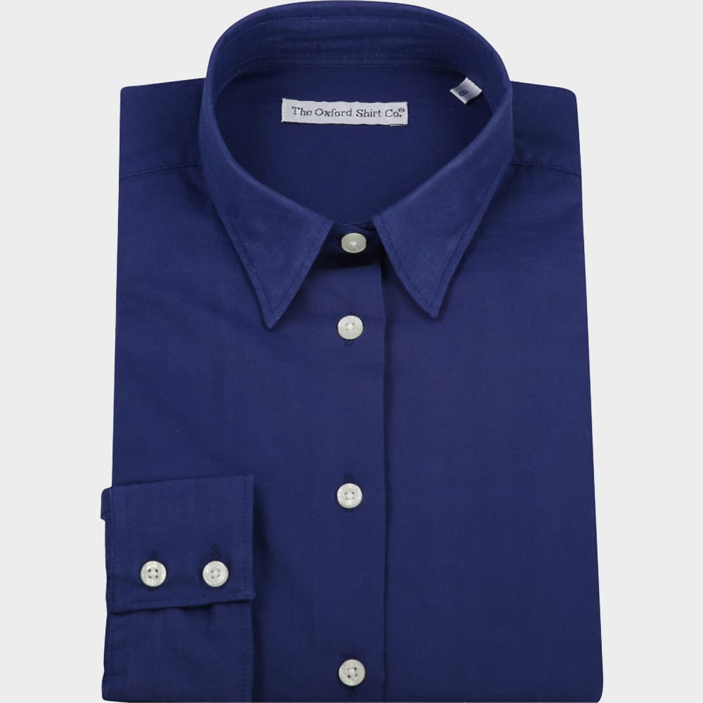 Plain Navy Shirt in Classic Fit