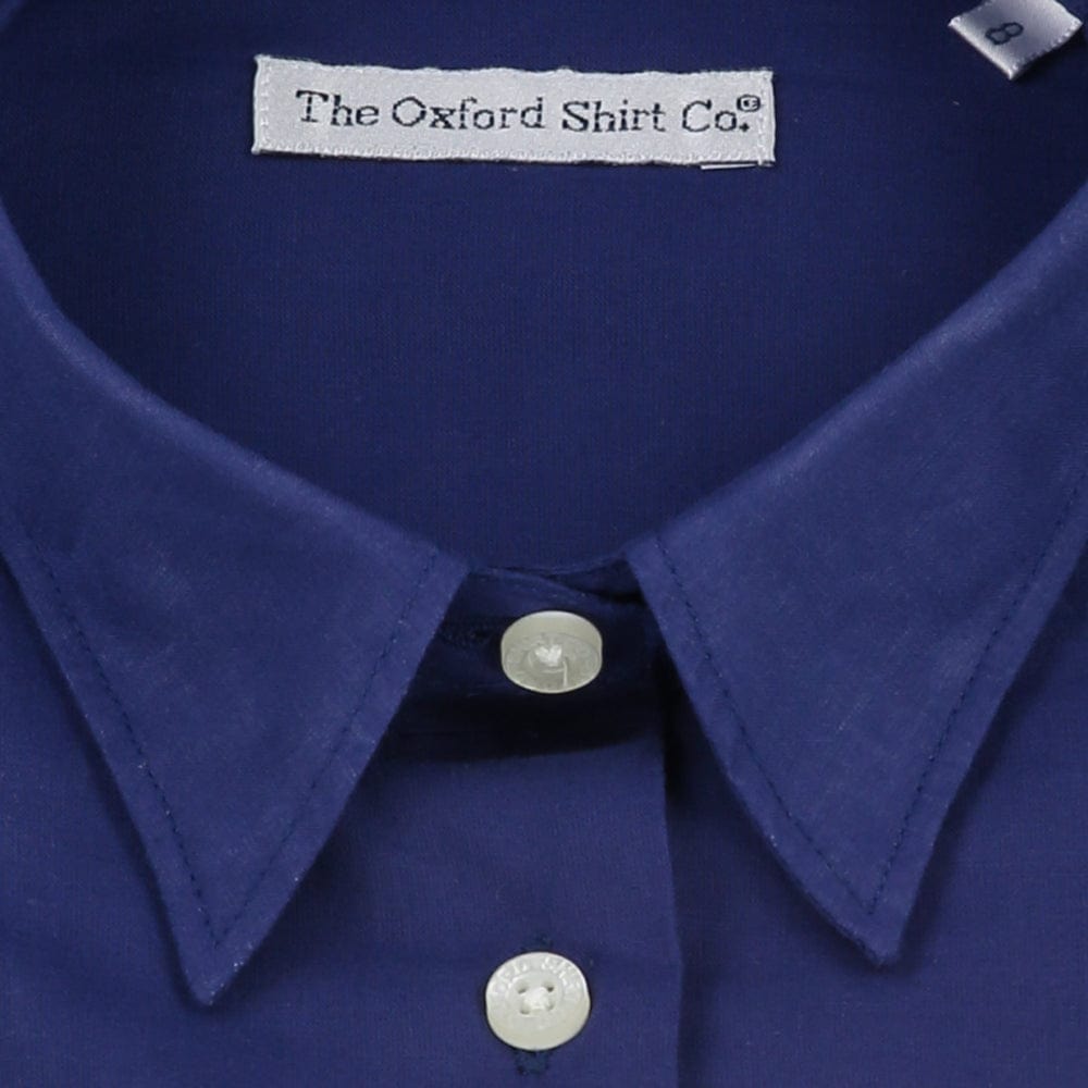 Plain Navy Shirt in Classic Fit
