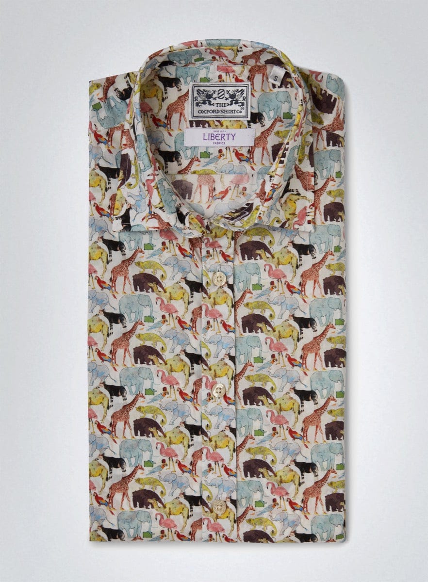 Queue for the Zoo Pastels - Made with Liberty Fabric