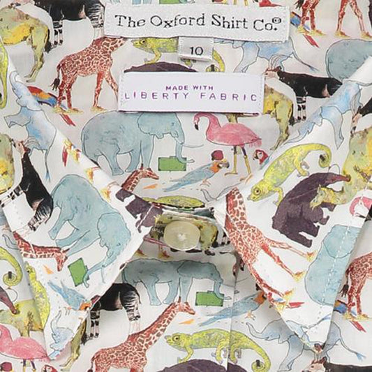 Queue for the Zoo Pastels - Made with Liberty Fabric