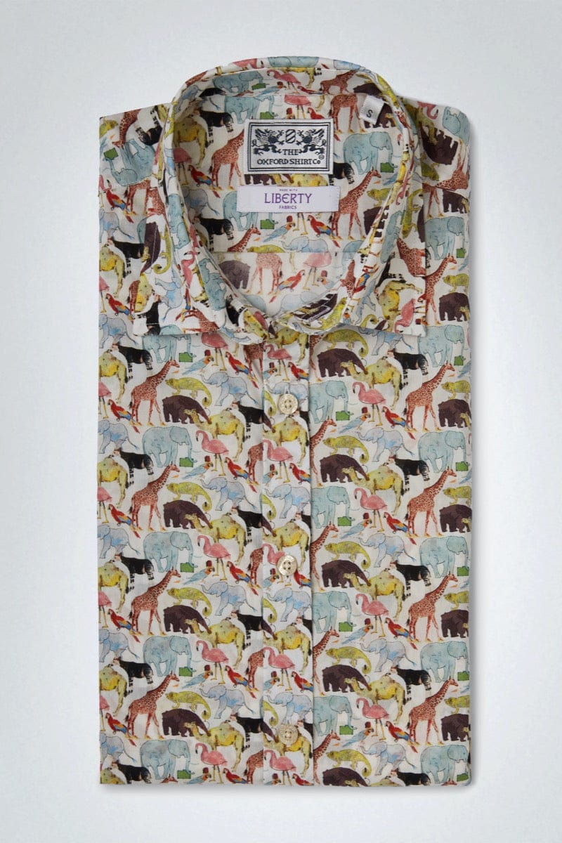 Queue for the Zoo Pastels - Made with Liberty Fabric