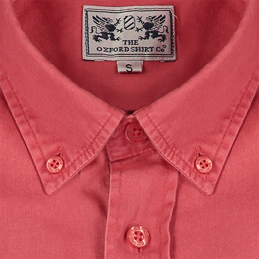 Short Sleeved Weekender Shirt in Bright Pink
