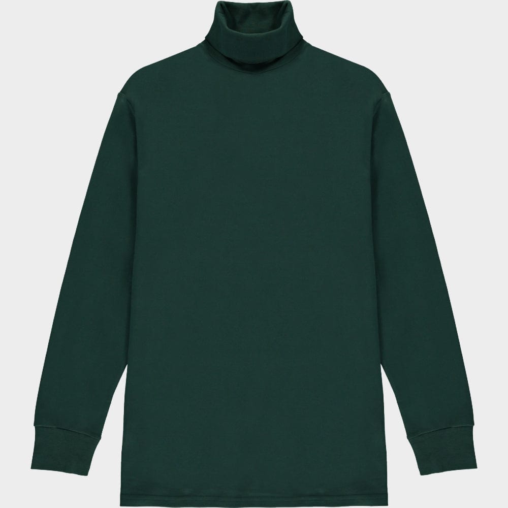 Sunspel Roll Neck in Bottle