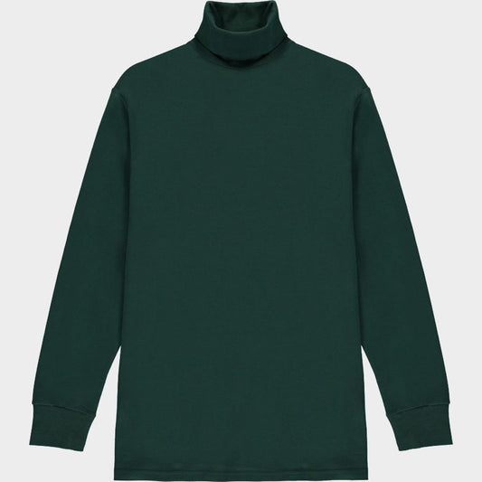 Sunspel Roll Neck in Bottle