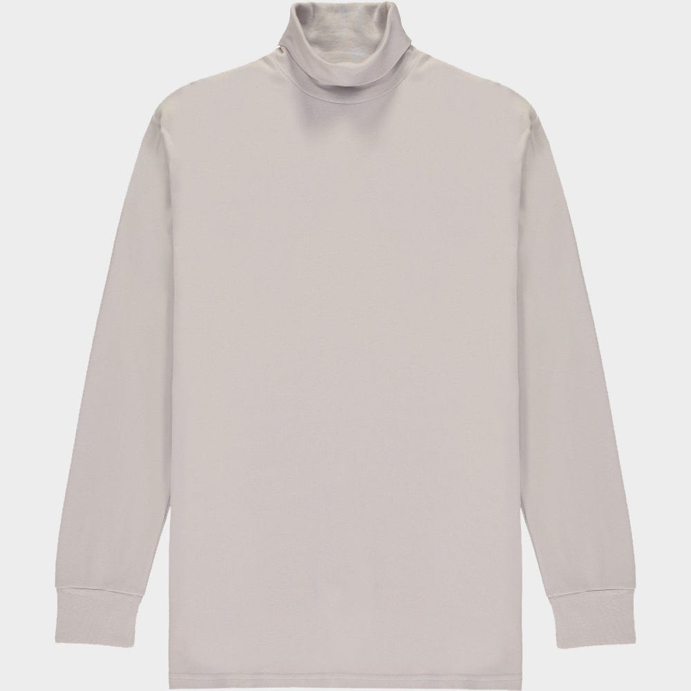 Sunspel Roll Neck in Silver