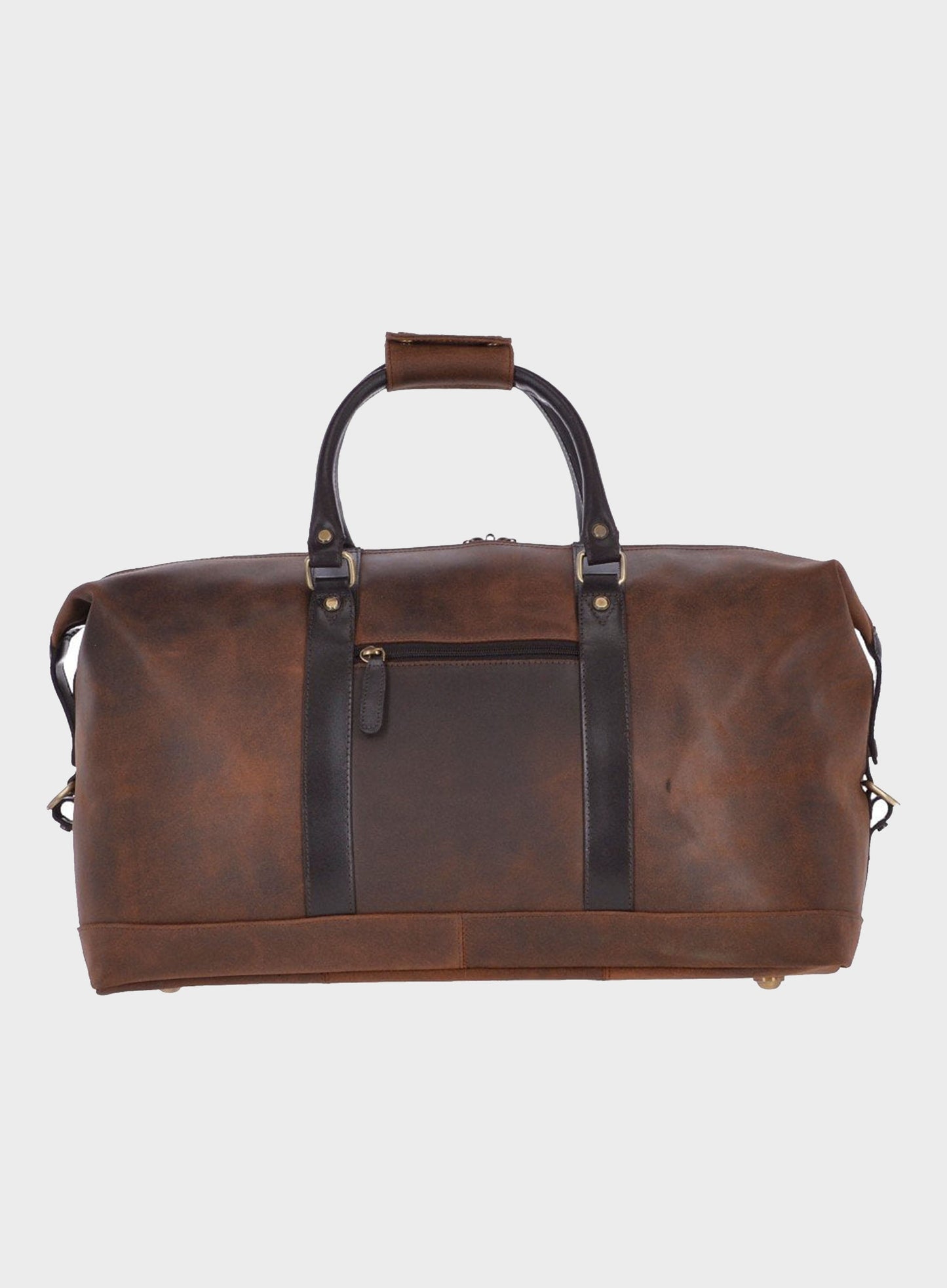 Varsity Travel Weekend Bag - Brown