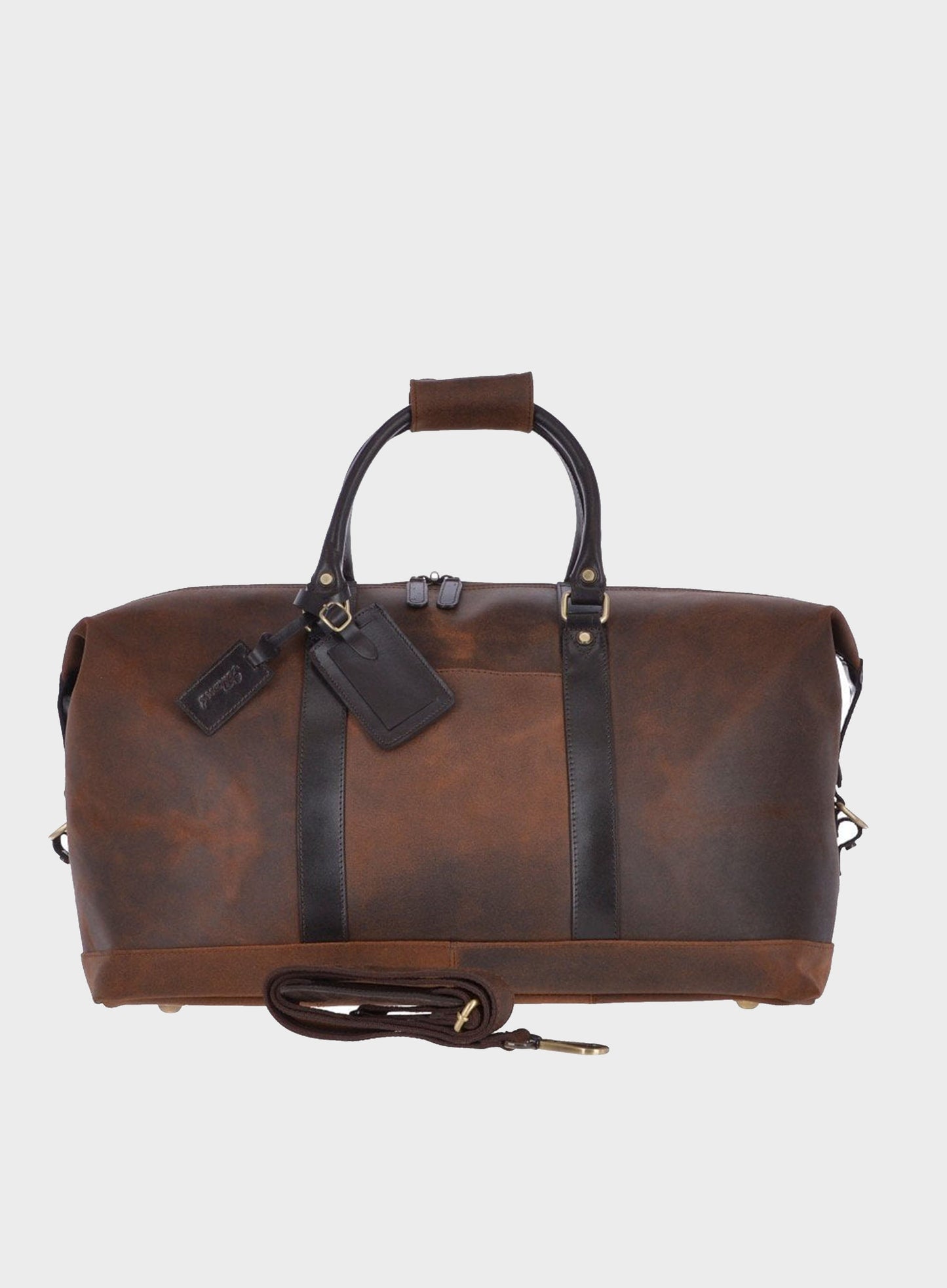 Varsity Travel Weekend Bag - Brown