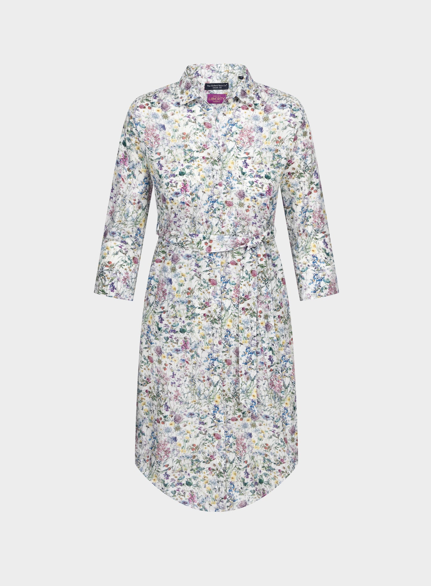 Wildflower Shirt Dress - Made with Liberty Fabric