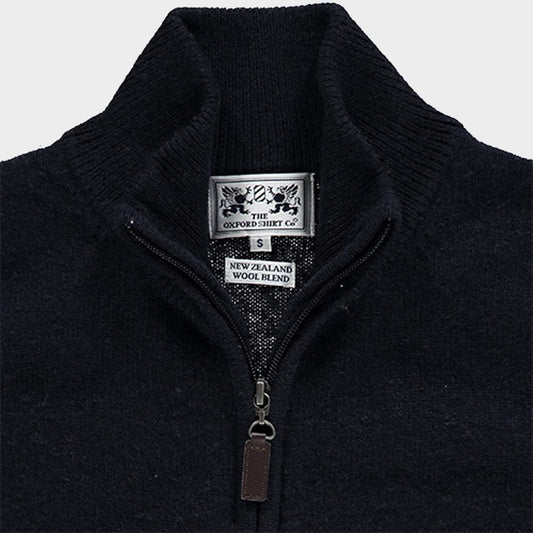 Wool Gilet in Navy